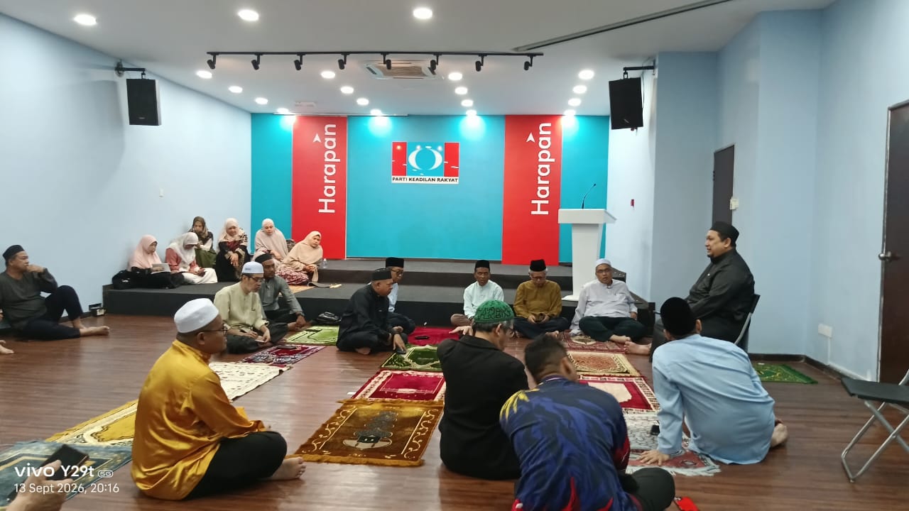Majlis Maulidur Rasul di Ibu Pejabat Parti Keadilan Rakyat (PKR) Ahad, 13 September 2026